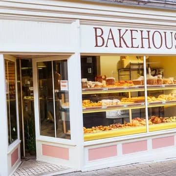 A bakery shop front, made by Gemini 2