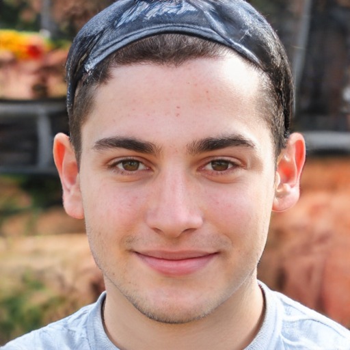 AI-generated face